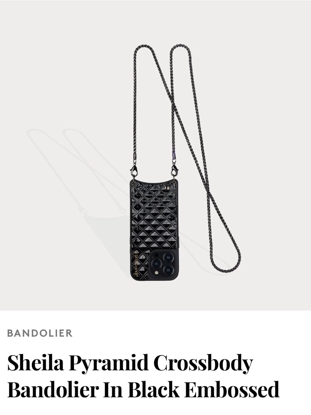 Bandolier - Sheila Pyramid Diamond - 12 Mini